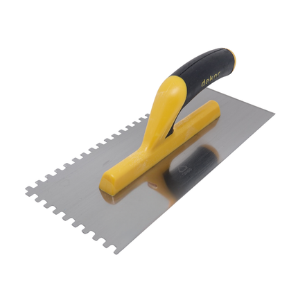 Glättekelle Gezahnt mit Softgriff Zahnglätter