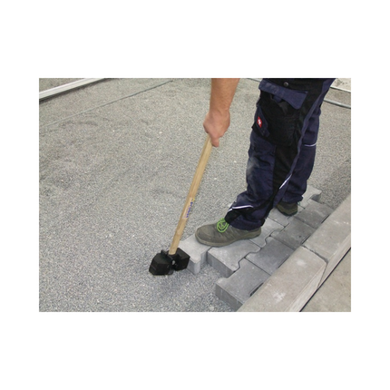 Gummihammer GH ERGO Stiellänge 1000 mm schwarz