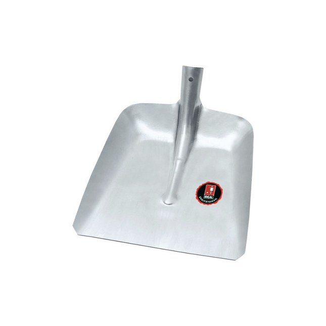 Hallenser Randschaufel SILVER Größe 7 340 x 325 mm Stahlblech