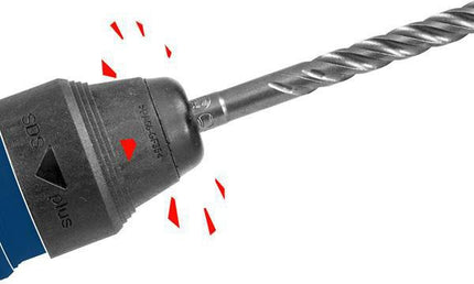 Hammerbohrer-Satz Expert plus 7X 5- teilig SDS Plus Kunststoffkassette mit Euroloch