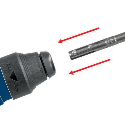 Hammerbohrer-Satz Expert plus 7X 5- teilig SDS Plus Kunststoffkassette mit Euroloch
