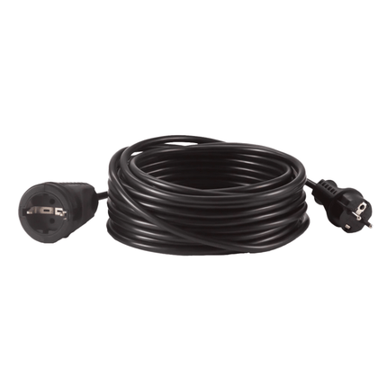 HEDI Verlängerungsleitung Wechselstrom H07RN-F 3G1,5 schwarz/rot