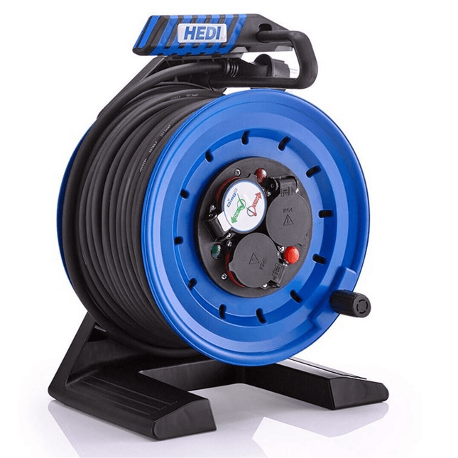 HEDI Vollkunststoff-Kabeltrommel Generation 7 Companion Ø 25 cm