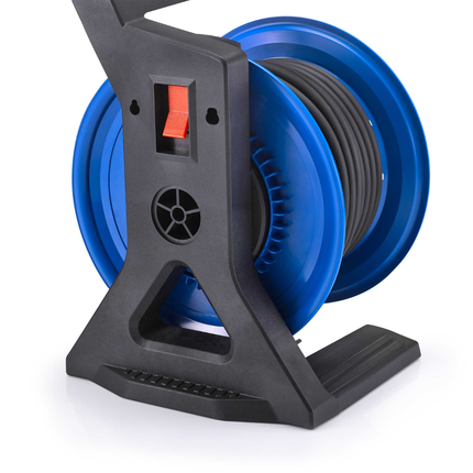 HEDI Vollkunststoff-Kabeltrommel Generation 7 „Coworker“ Ø 250 mm