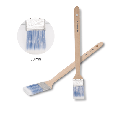 Heizkörperpinsel Aqua Pro – 50 mm / 60 mm / 75 mm – Profi-Lackierpinsel für Wasserlacke