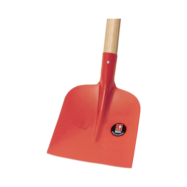 Holsteiner Sandschaufel RUHR-BRILLANT Größe 2 270 x 250 mm 3/4 gehoben Eschenstiel