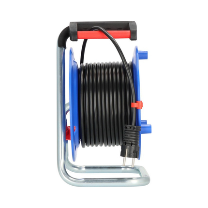 Kabeltrommel Garant H05VV-F 3 x 1,5 mm², 4 Schutzkontaktsteckdosen, Spezialkunststoff IP20IP20