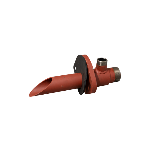 Kesselabgang EB, 170 mm Flanschstichmaß, dezentrierter Ausgang, für Brinkmann DC 450/550