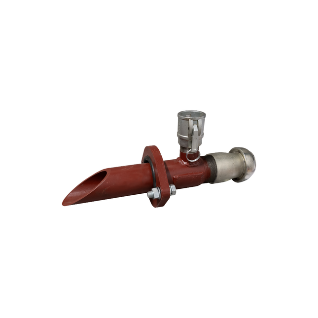 Kesselabgang komplett mit KK70+MT35 Kupplung, 160 mm Flanschstichmaß, für BMS