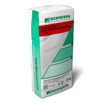 Klebe- & Armierungsmörtel grau – Für WDVS & Fassadendämmung