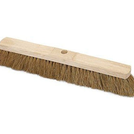 Kokosbesen, Kehrbesen, robuste Pflanzenfaser Saalbesen 40cm