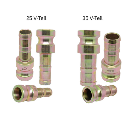 Kupplung VT25 & 35 mit Tülle