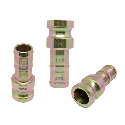 Kupplungen für Mörtelschläuche & Feinputzgerät NW25 & NW35 – IG, Tülle, drehbar 35 VT mit Tülle