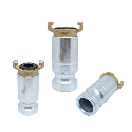 Kupplungen für Mörtelschläuche & Feinputzgerät NW25 & NW35 – IG, Tülle, drehbar Putzstück 25 mm mit Geka Kupplung