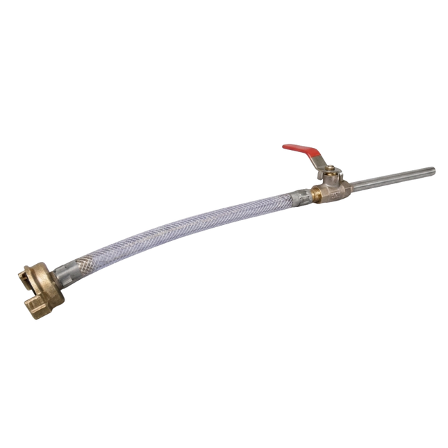 Luftarmatur STARR – mit Klauenkupplung und 1/4" Kugelhahn