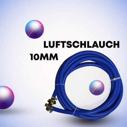 Luftschlauch NW 10mm mit Schnellkupplung 3/8“ 10mm