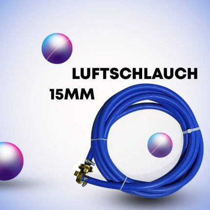 Luftschlauch NW 10mm mit Schnellkupplung 3/8“ 10mm