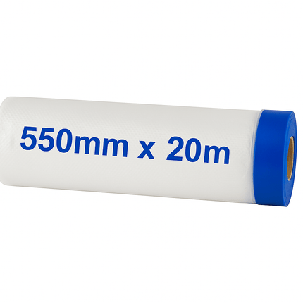 Gewebe Klebeband & UV-Folie Masking Abdeckfolie 20 m x 55 cm
