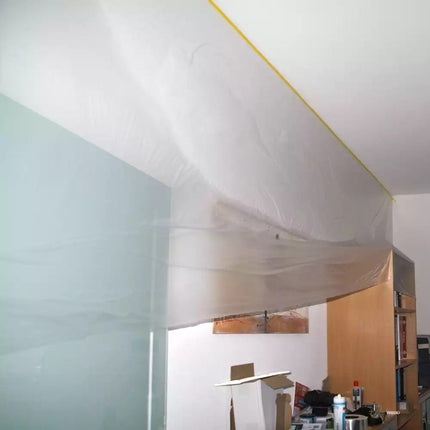 Malerfolie mit Goldband - Abdeckfolie