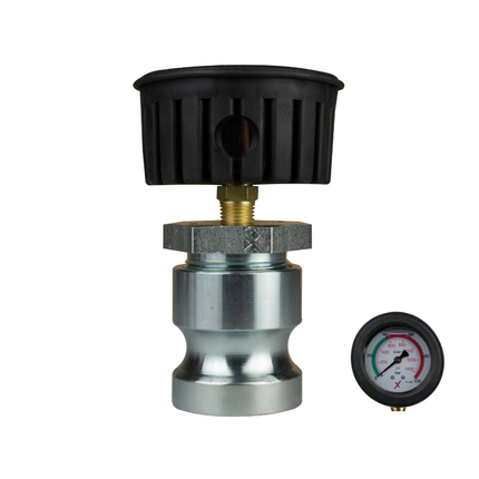 Manometer VARIO 0–100 bar ohne Schutzbügel, Anschluss hinten – passend für VT 35 und VT 50