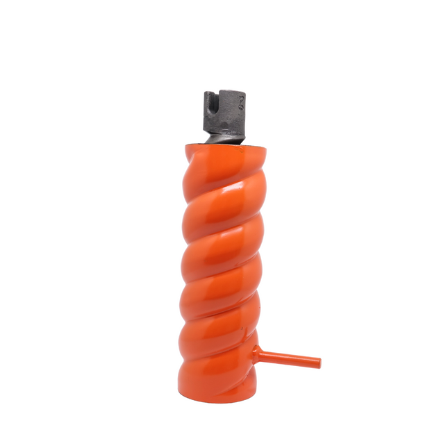 Mantel - Schnecke D6-3 Spiral gedreht montiert