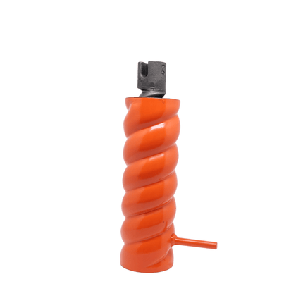 Mantel - Schnecke D6-3 Spiral gedreht montiert