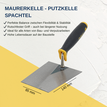 Maurerkelle - Putzkelle Spachtel