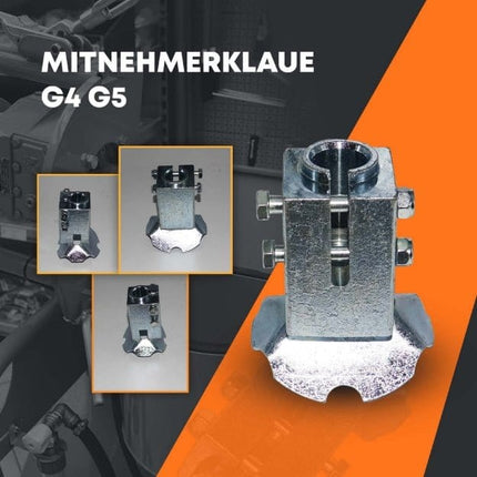 Mitnehmerklaue mit Fangtrichter 1571