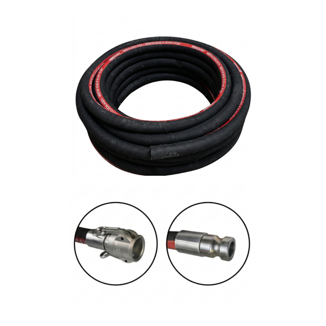Mörtelschlauch 35x7 mm 40 bar mit MKVT35/MT35 für System 23,5 mit hydraulischer Einbindung