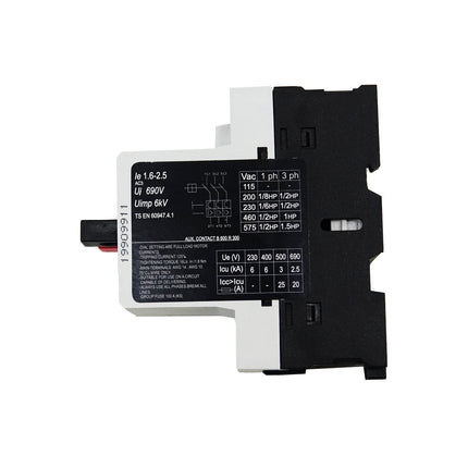 Motorschutzschalter 1,6-2,5 A