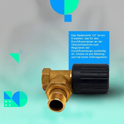 Nadelventil 11T 1/2" Zoll