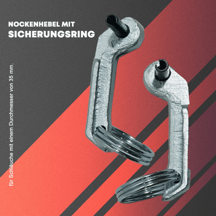 Nockenhebel mit Sicherungsring
