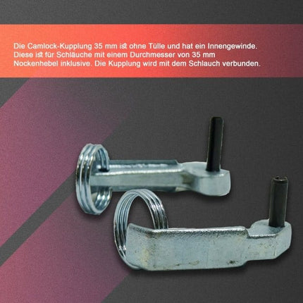 Nockenhebel mit Sicherungsring