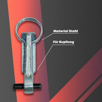 Nockenhebel mit Sicherungsring