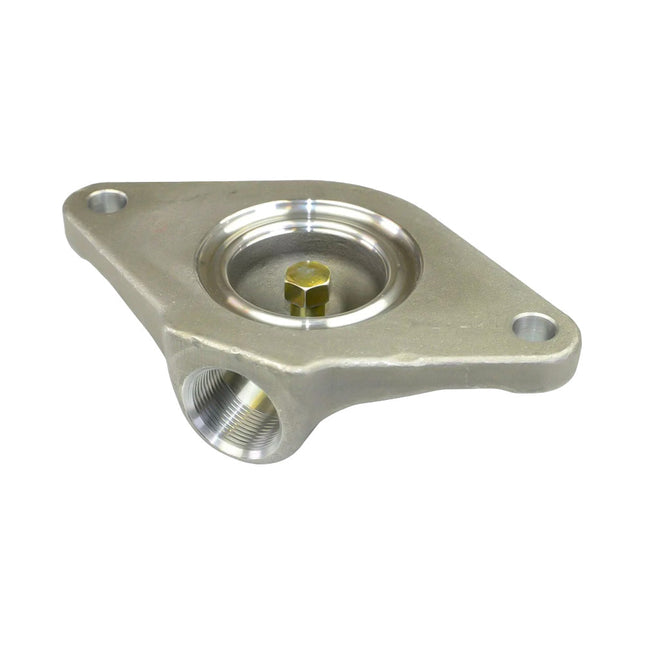 PFT Druckflansch pro D-Pumpe 1 1/4" IG - gerade mit PIN (drehbar)