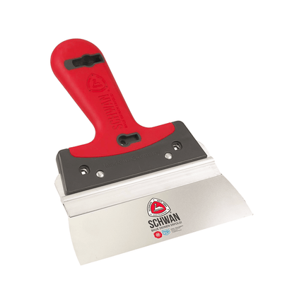 Profi Fassadenspachtel | Blattstärke 0,4 mm, mit Aluhalter und Softgriff