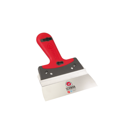 Profi Fassadenspachtel | Blattstärke 0,4 mm, mit Aluhalter und Softgriff 170 mm