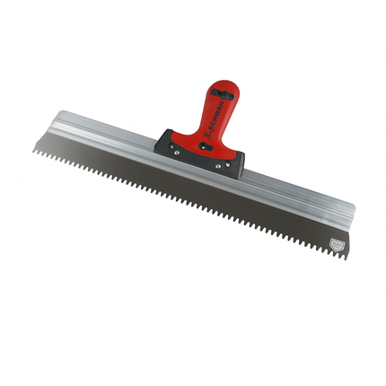 Profi Fassadenspachtel gezahnt 50 cm Dekorspachtel Blattstärke 0,6 mm