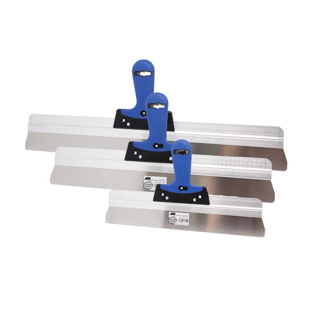 Profi Flächenspachtel Rakel Edelstahlklinge (0,4 mm)