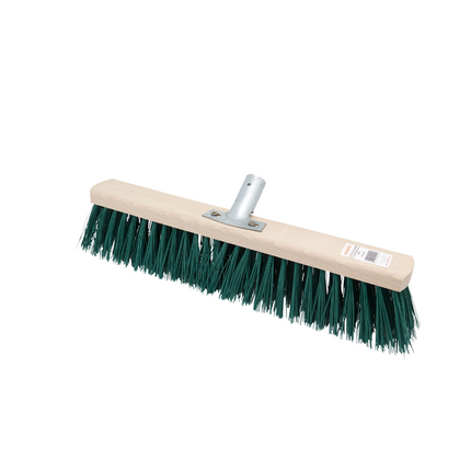 Profi Straßenbesen 40cm - Kunststoffborsten Besen, Kehrbesen