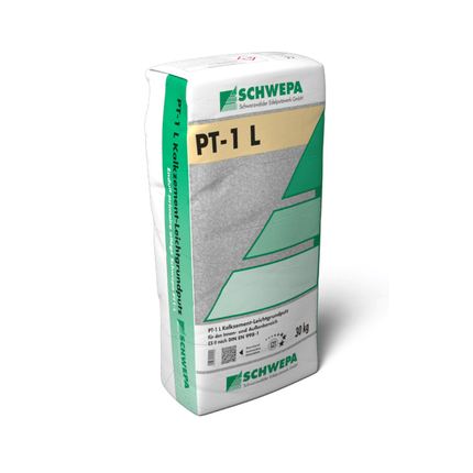 PT-1 L Kalkzement - Leichtgrundputz Typ I – Innen & Außen