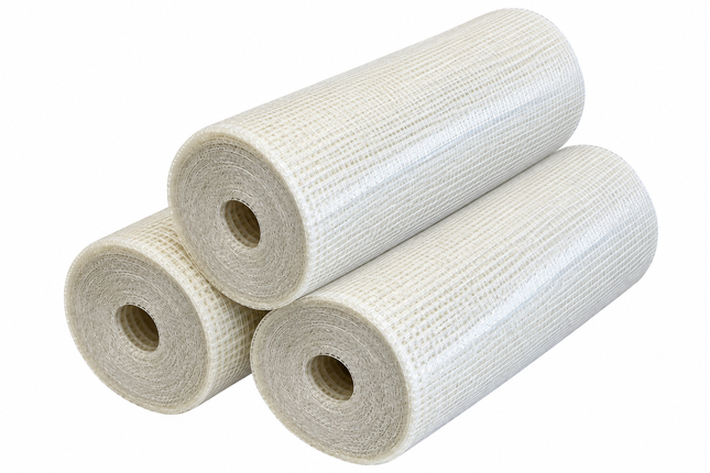 Putzgewebe für Innenbereich 75 g/m², 5×5 mm, weichmacherfrei 25 cm/ 100 meter 3 Rolle (75 m²)