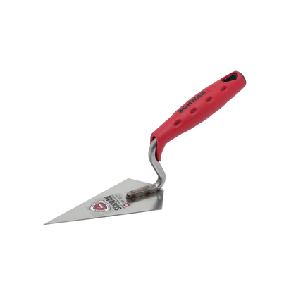 Putzkelle Hamburger Form 140 mm Spitzkelle Softheft - Rostfrei