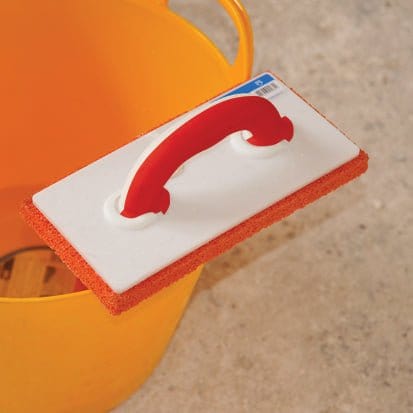 Reibebrett mit Schwammgummi