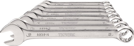 Ringmaulschlüssel-Satz 12-teilig Schlüsselweite 10-32 mm Form A CV-Stahl