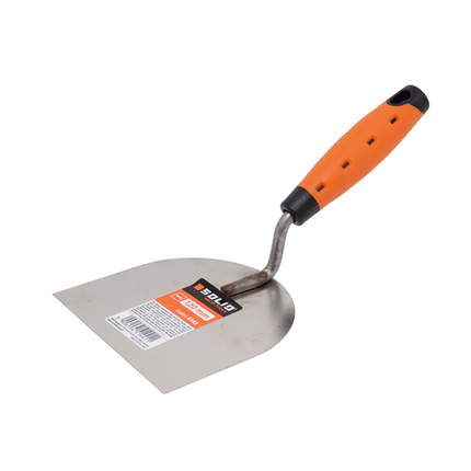 Rostfreie Stukkateurspachtel, 2K-Griff 120 mm