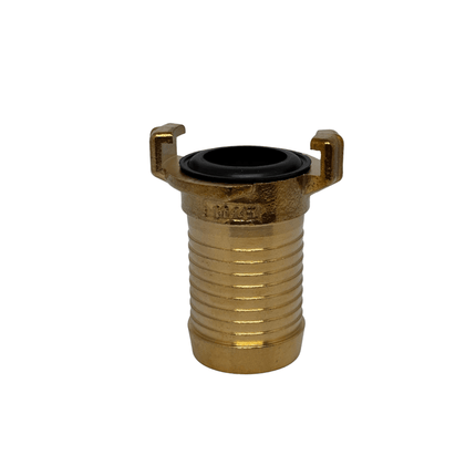 Schnellkupplung Messing Schlauchstück 32 mm - 1 1/4"