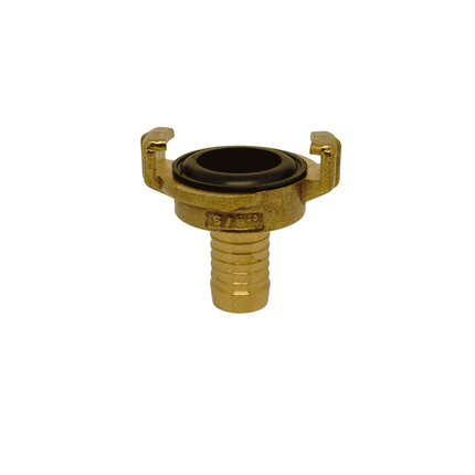 Schnellkupplung Messing Schlauchstück 16 mm - 5/8"