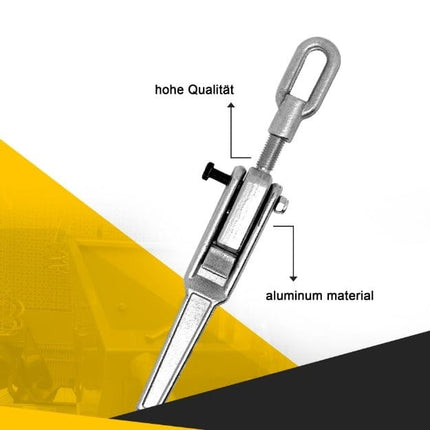 Schnellverschluss für Kippflansch