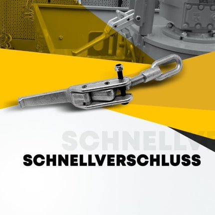 Schnellverschluss für Kippflansch
